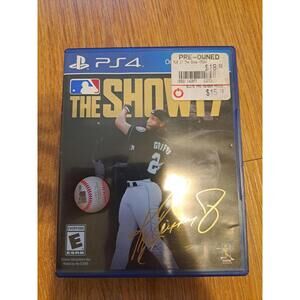 The Show 2017 PS4 Video Game Good Condition